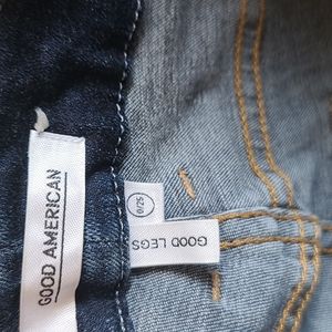 NWOT Size 0 (25) Good American Good Legs Jeans Insean 28"